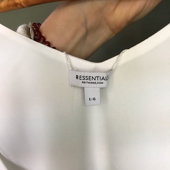 Reversible white tank top - Picture 4 of 4